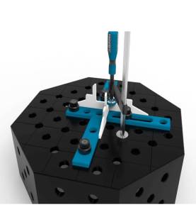 Achteck Schweisstische OCT PRO, fi16, diagonal grid, verschiedene Ausführungen - oct_pro_16 - INNOVATIVE LÖSUNG FÜR DIE INDUSTRI