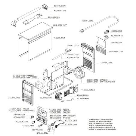 Fronius - Brenneranschlussplatte MW1700/MW2200 - 42,0405,0398 -  - 9007946675188 - 20,59 € - 