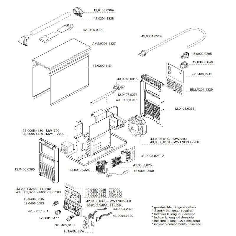 Fronius - Griffrohr MW220042,0201,1328Fronius23,49 €