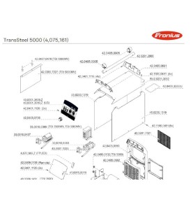 Fronius - Gerätefront hinten PBT rot - 42,0405,0690 -  - 9007946890437 - 99,96 € - 