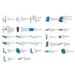 WERKZEUGSATZ BASIC NR.1 - FÜR SCHWEISSTISCHE - WS_BASIC1 - WERKZEUGSATZ BASIC NR.1 - FÜR SCHWEISSTISCHE Lochabstand 16 od. 28mm 