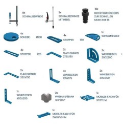 WERKZEUGSATZ BASIC NR.3 - FÜR SCHWEISSTISCHE - WS_BASIC3 - WERKZEUGSATZ BASIC NR.3 - FÜR SCHWEISSTISCHE Lochabstand 16 od. 28mm 