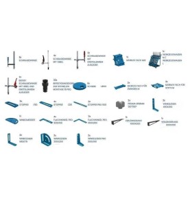 WERKZEUGSATZ BASIC NR.2 - FÜR SCHWEISSTISCHE - WS_BASIC2 - WERKZEUGSATZ BASIC NR.2 - FÜR SCHWEISSTISCHE Lochabstand 16 od. 28mm 