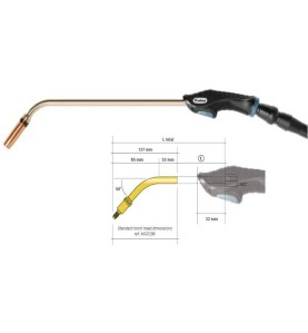 Trafimet Brennerhals Ergoplus 500 L.+700 - MG0282-70 - MG0282-70 -  -  - 487,90 € - 