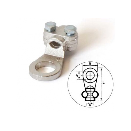 Kabelschuh schraubbar - 16mm2 / 25 mm2 / 35mm2 / 50mm2 / 70 mm2 / 95mm2 / 120mm2