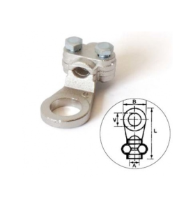 Kabelschuh schraubbar - 16mm2 / 25 mm2 / 35mm2 / 50mm2 / 70 mm2 / 95mm2 / 120mm2 - F11530-1 -  -  - 2,38 € - 