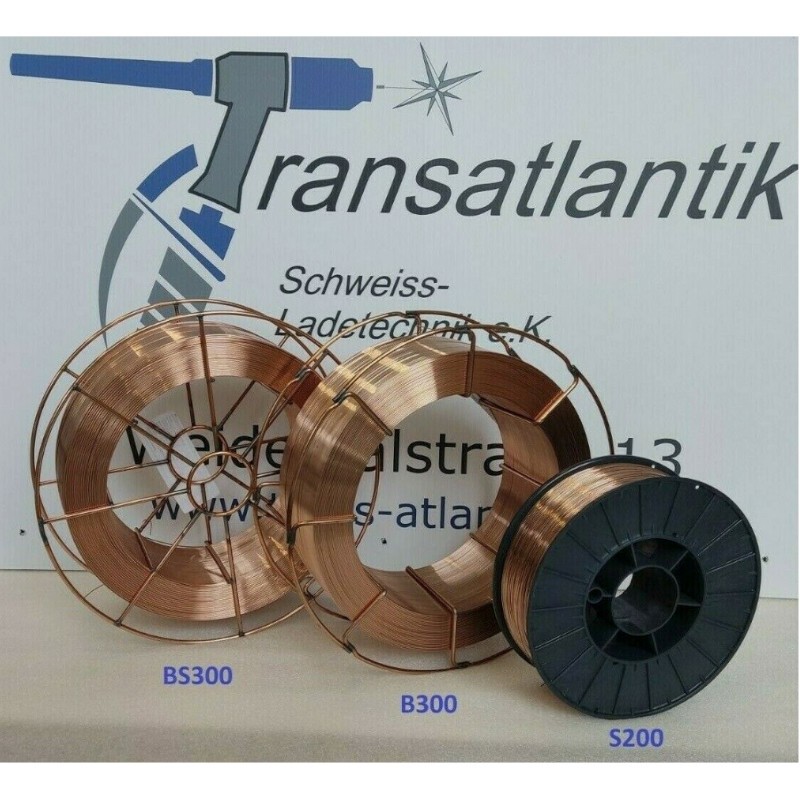 Schweißdraht Ø 0,8mm, 15kg, G3Si1 SG2, Schutzgas TÜV&DB - Magmaweld