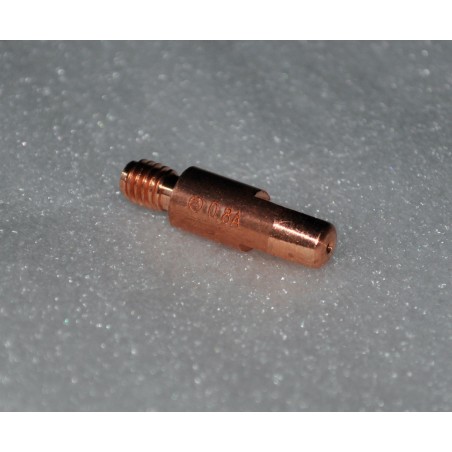 Stromdüse CuCrZr M6 x 28, Ø 1,6mm, Abicor Binzel - 140.0558 - 140.0558-1 - Die Legierungselemente Chrom und Zirkonium dieser Str