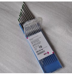 Wolframelektrode WP, grün, 10 Stück, 1,0-4,0x175mm - Abicor Binzel - 700.0003.10-1 - Wolframelektrode WP, grün, 10 Stück, 1,0-4,