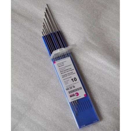 Wolframelektrode WCe20 grau, 10 St., 1,0-4,0 mm x 175mm - Abicor Binzel - 700.0166-10 -  -  - 16,75 € -
