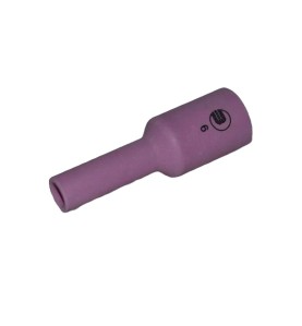 Keramik Gasdüse lang Nr. 6 für ABITIG GRIP 17, 18 und 26 - Standard Version - L: 76 mm - (54N16L) - Binzel (1 Stück) - 701.0428 