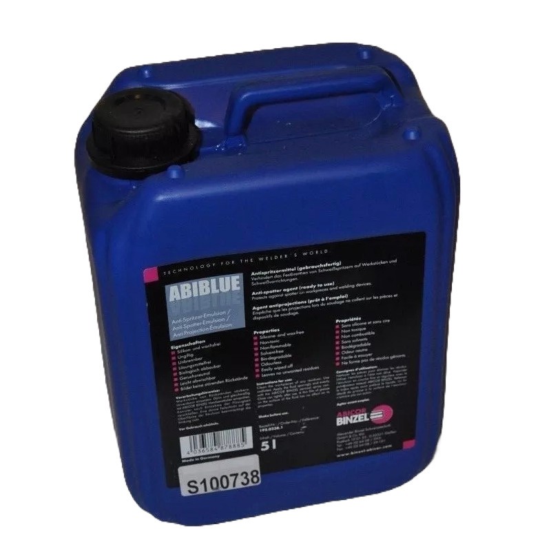 Binzel ABIBLUE Trennmittel Trennspray Antispritzer Spray 20l - 192.0240.1 - ABIBLUE macht auf besonders effektive Weise Schluss 