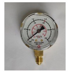 GCE Manometer SM 63 Acetylen 2,5 BAR - 9415080 - GCE Manometer SM 63 ACE 2,5 BAR - Abb. kann abweichen GCE 17,55 € -  - 85923462