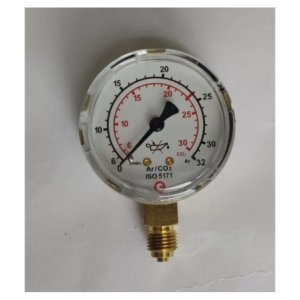 GCE Manometer Neutral Argon/CO2 Formiergas Inhaltsdruck bis 200 bar 9415100 Manometer