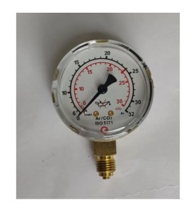 GCE Manometer Argon/CO2 Durchfluss bis 30/28 l/min Manometer - 14016075 - GCE Manometer Argon/CO2 Durchfluss bis 30 l/min Abb. k