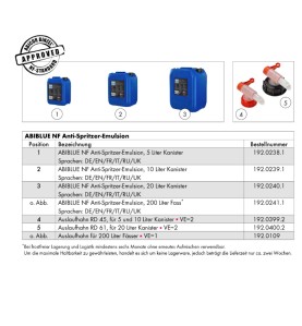 Auslaufhahn für 20 Liter Kanister - 192.0109 - 192.0109 - Auslaufhahn für 20 Liter Kanister Abicor Binzel 32,68 € -  - 403658412