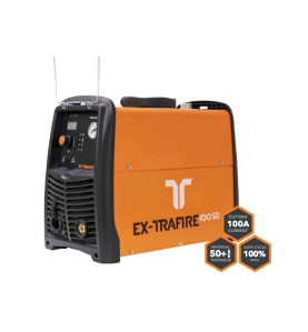 Plasmaschneidgerät Ex-Trafire 100 SD (30-100A) 400V 3-PH, CE, Maschinensystem/FTH-EX105M, 15m/Starterkit - EX-5-011-031 - Plasma