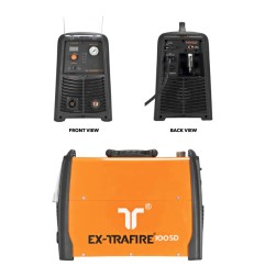 Plasmaschneidgerät Ex-Trafire 100 SD (30-100A) 400V 3-PH, CE, Maschinensystem/FTH-EX105M, 15m/Starterkit