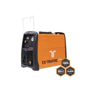 Plasmaschneidgerät EX-Trafire 75 SD (30-75A) 400 V 3-PH, CE Hand System /FHT-EX105RTX Brenner 8m / Starter Kit - EX-4-010-041 - 