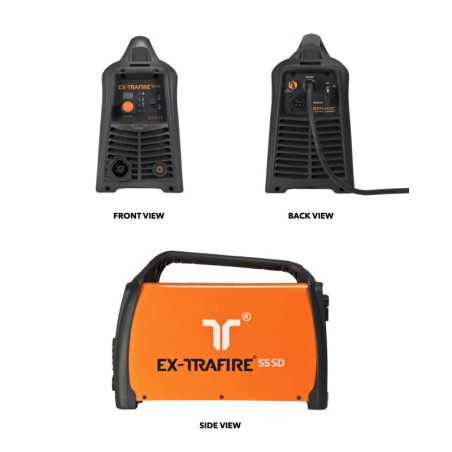 Plasmaschneidgerät EX-Trafire 55 SD (30-55A) 400V 3-Ph, CE plus Hand System /FHT-EX105H Torch 8m/H Starter Kit