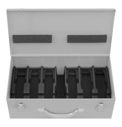 ROLLER’S - Stahlblechkasten für 6 Presszangen / Trennzangen und Fach für Rohrabschneider bis Ø 42 mm - 570295 A - 570295 A -  - 