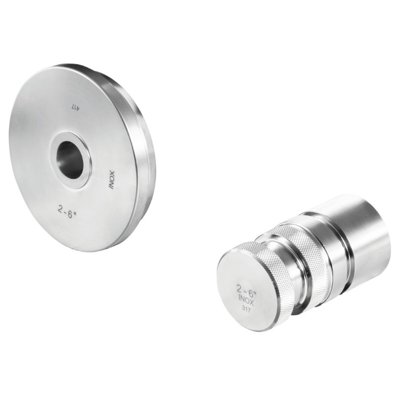 ROLLER’S - Nutrollen INOX 2 - 6" mm, Paar - 347046 ROLLER’S - Nutrollen INOX 2 - 6" mm, Paar - 347046