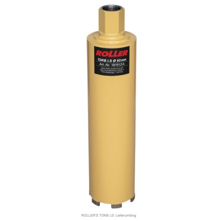 ROLLER’S Trocken-Diamant-Kernbohrkrone TDKB LS - verschiedene Größen - 181500 A-X -  -  - 190,40 € - 
