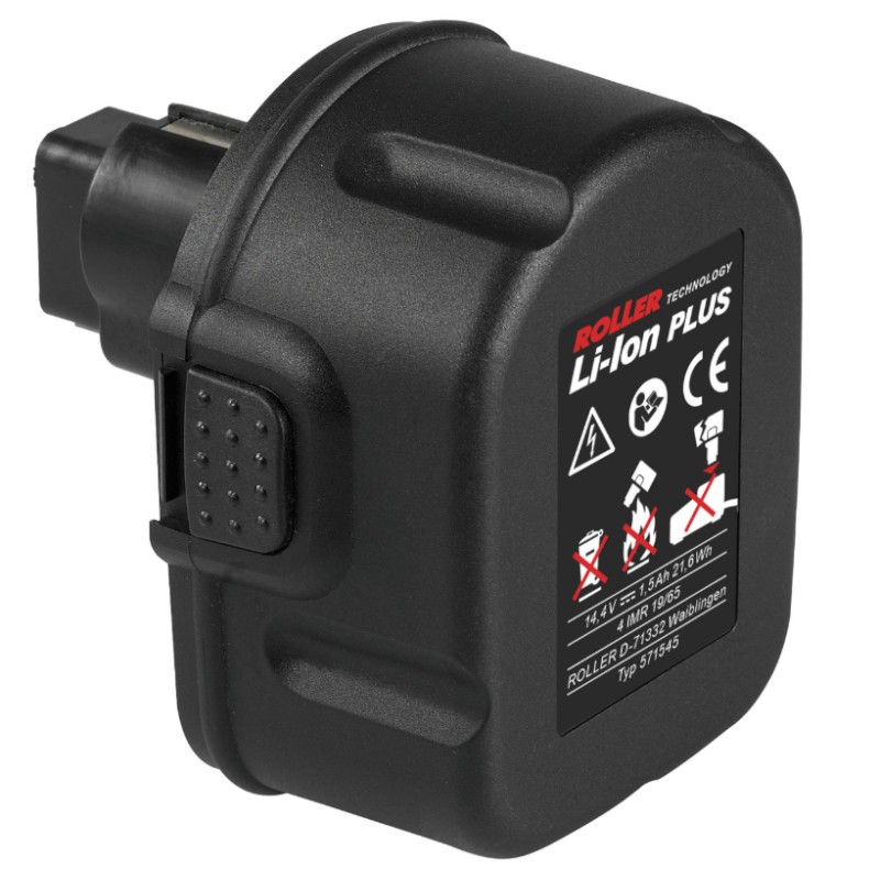 Roller - Akku Li-Ion 14,4 V, 1,5 Ah - 571545 A14 Roller - Akku Li-Ion 14,4 V, 1,5 Ah - 571545 A14