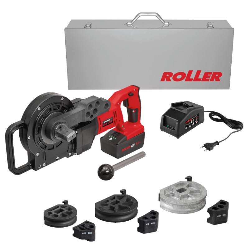 Roller - Hybrid-Rohrbieger für Akku- und Netzbetrieb bis Ø 40 mm, bis 180° - 580051 A220