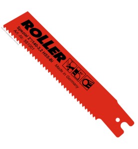 Spezialsägeblätter zum rechtwinkligen Sägen mit Führungshalter für Rollers und andere Fabricate (Stahlrohre) - 561001 A05-X -  -