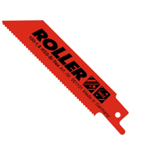 ROLLER’S Sägeblätter für Metall (rot) - verschiedene Ausführungen   --Variante--Sägeblatt 200-1,4 - (5 Stück) - 561108 A05