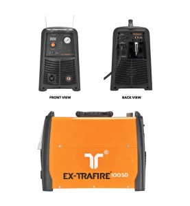 Plasmaschneidgerät EX‐TRAFIRE 100 SD (30-100A) 400 V 3-PH, CE plus Hand System/FHT‐EX105H Torch 15m/H Starter Kit - EX‐5‐010‐034