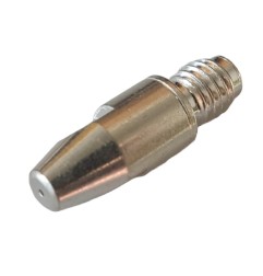 Stromdüse CuCrZr versilbert für Schweißbrenner, M8x30mm, Ø 1,0 mm,  (1 Stück) - 147.0316 - 147.0316-1 - Stromdüse CuCrZr versilb