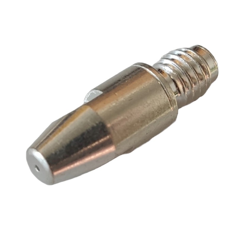 Stromdüse CuCrZr versilbert für Schweißbrenner, M8x30mm, Ø 1,0 mm,  (1 Stück) - 147.0316