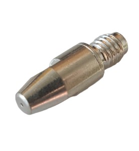 Stromdüse CuCrZr versilbert für Schweißbrenner, M8x30mm, Ø 1,0 mm,  (1 Stück) - 147.0316 - 147.0316-1 - Stromdüse CuCrZr versilb