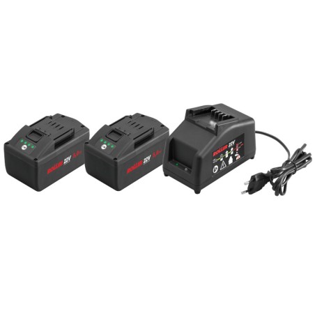 Roller - Power-Pack 22 V 5,0 Ah + 5,0 Ah + 90 W - 571591 A220 -  - 4044942254936 - 947,42 € - 