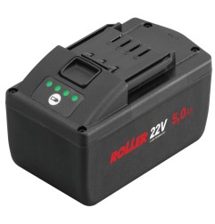 ROLLER'S Power-Pack 22 V 5,0 Ah + 5,0 Ah + 290 W