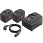 ROLLER'S Power-Pack 22 V 9,0 Ah + 9,0 Ah + 290 W ROLLER'S Power-Pack 22 V 9,0 Ah + 9,0 Ah + 290 W