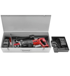 ROLLER'S Fox Akku 22V VE Set/P - 560055 A22 - Kraftvolle, robuste, kompakte Hybrid-Universalsäbelsäge für Akku- und Netzbetrieb.