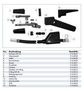 HAUFE Schutzbacke für Elektrodenhalter DE 2200 - (VE 1 Stück) Abicor Binzel - 512.D021 - Isolierbacken (VE 1) Elektrodenhalter D