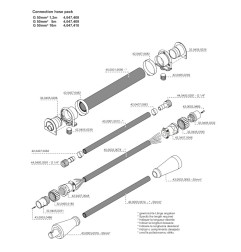 Fronius - Schlauchpaket Zugentlastung - 32,0405,0226 - für Verlängerungsschlauchpakete Fronius 29,60 € -  - 9007946047664 - 35,2