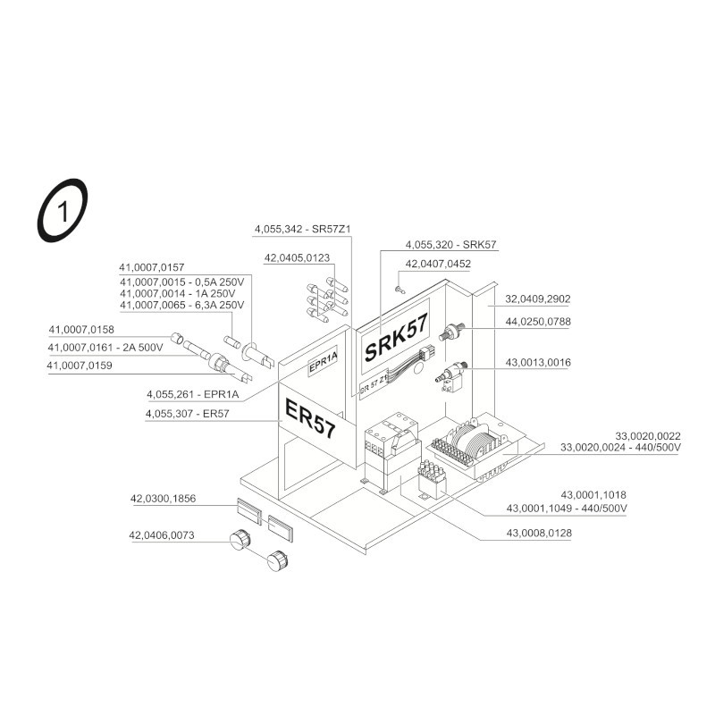 Fronius - PRINT ER57 - Variosynergic - 42,0001,0942 - für Verlängerungsschlauchpakete Fronius 3,30 € -  - 9007946243837 - 3,93 €