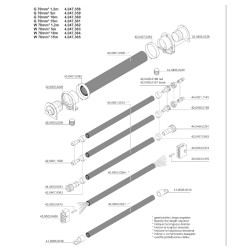 Fronius - KABEL PVC YSLYOZ 18x0.5 - für Schlauchpakete Variosynergic - 40,0003,0284 - für Variosynergic Fronius 179,00 € -  - 90