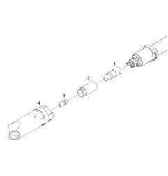 Fronius - Gasdüse Engspalt ø13/ø25x81,5 komplett - 44,0350,2136 - passend fürMTW 700i / MTB 700i W ML / MTW 750i Fronius 77,54 €