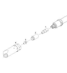 Fronius - Gasdüse Engspalt ø13/ø25x81,5 komplett - 44,0350,2136 - passend fürMTW 700i / MTB 700i W ML / MTW 750i Fronius 77,54 €