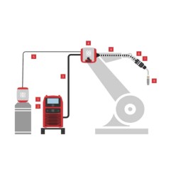 Fronius - Druckrolle CMT verzahnt 1,0 (1 Stück)