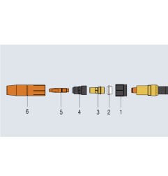 Fronius Spritzerschutz ø10,1/ø20,8x28,5 (AW5000, ML Rohrbogen, MTW5000 S) (1Stück)