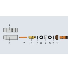 Fronius - Wasserverteilring (AW701 Time) (1Stück) - 44,0350,1330 -  - 9007946485084 - 34,03 € - 