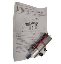 Getriebemotor 24 V DC inkl. Pos. 19 (Draht-Ø 1,2 mm) und Pos. 20 - Binzel