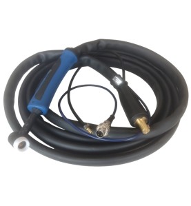 GYS - ABTIG WIG-Brenner GRIP SR17 DB - luftgekühlt - 4 m Stecker 10 / 25 mm² - Steuerkontakt DIN 3-pol. - mit Zubehör-Set - 0460